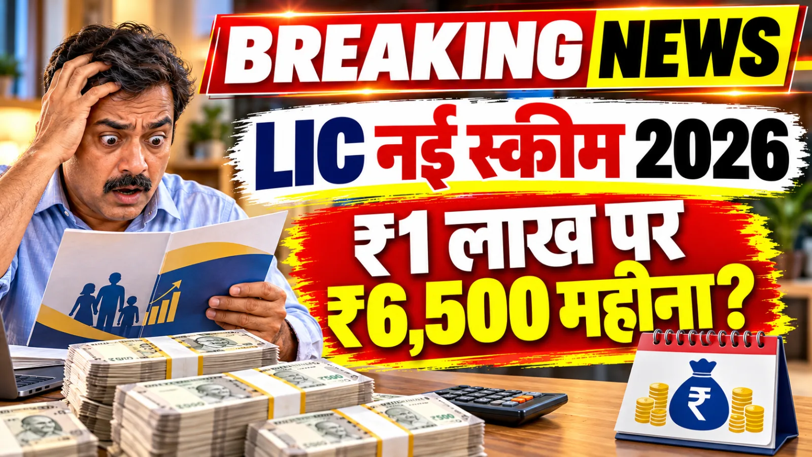 LIC नई स्कीम 2026 और नए नियम की जानकारी लेते इंदौर के पॉलिसीधारक